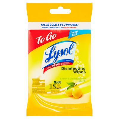 Lysol Lemon Scented Wipes
