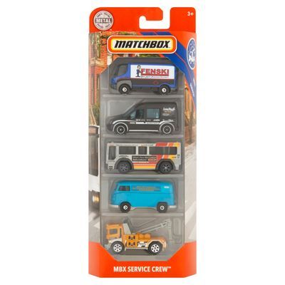 Matchbox MBX Service Crew Toys, 3+ (5 oz)