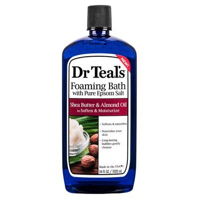 Dr Teal's Foaming Bath Shea Butter & Almond Oil, 34 Fl Oz