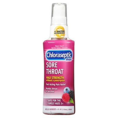 Chloraseptic Max Strength Wild Berries Sore Throat Spray, 4 Fl Oz