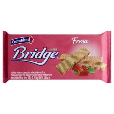 Bridge Max Strawberry Wafers 151g