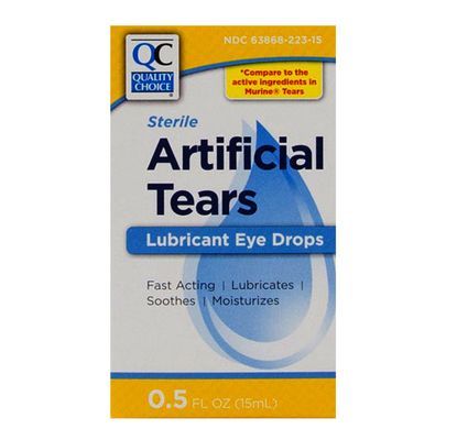 Qc Artificial Tears Lub: Eye Drops 0.5oz