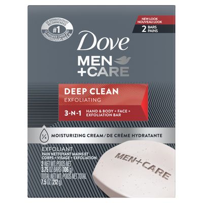 Dove Deep Clean Bar Men  2.4oz