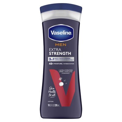 Vaseline Men Extra Strng B\f Lotion 10oz