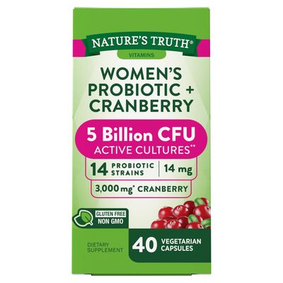 Nt Womens Probiotic+cranberry 3000mg