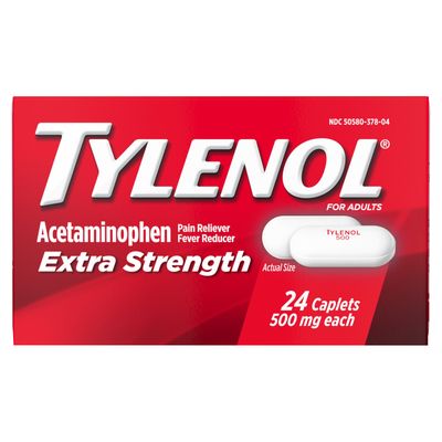 Tylenol Extra Strrength Caplets 24s