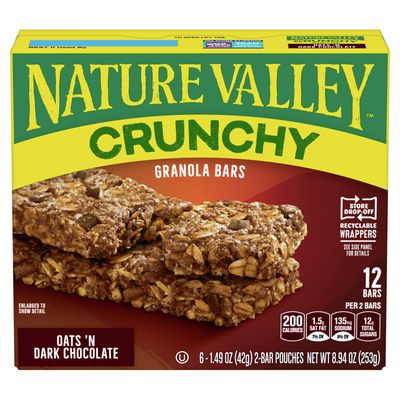 Nature Valley Dark Chocolate 12