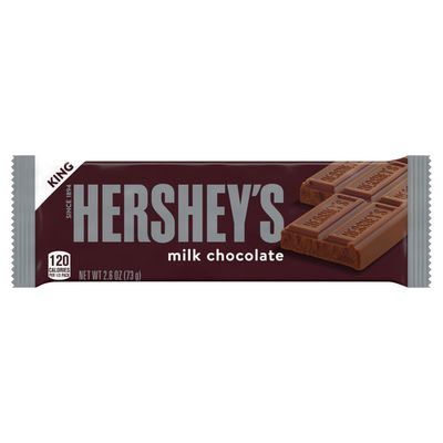 Hersheys Milk Chocolate King Size 2.6 Oz