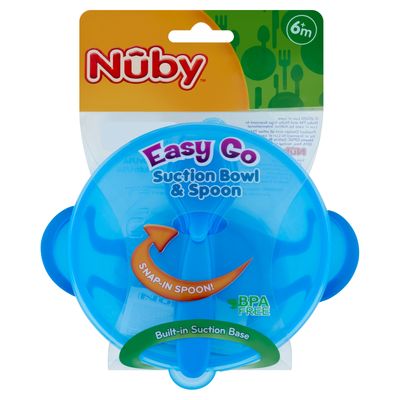 Nuby Easy Go Suction Spoon & Bowl