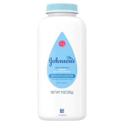 Johnson Baby Pwd Aloe & Vitamin E 9oz