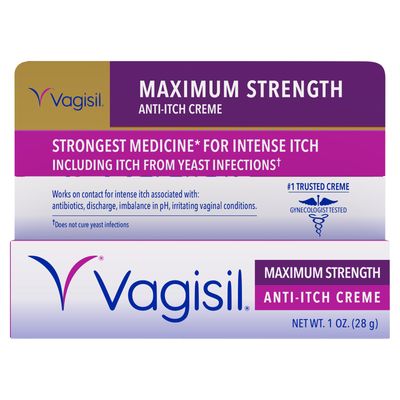 Vagisil Cream Maximum Strength 1 Oz