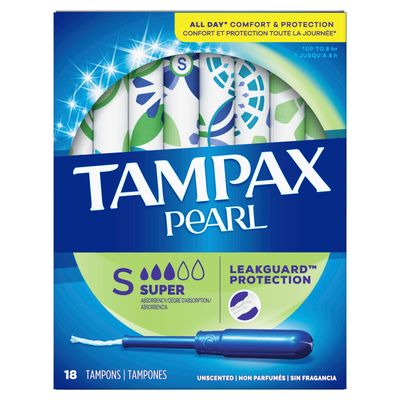 Tampax Pearl Super 18s
