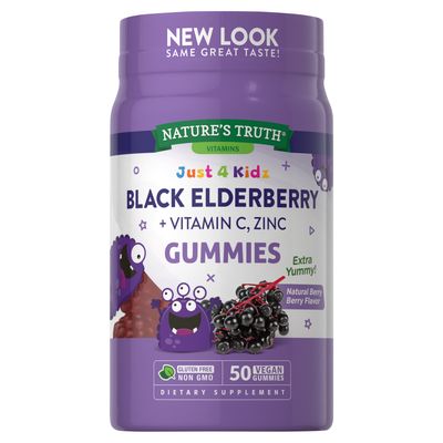 Nt Black Elderberry+vitamin C Zinc Gummi