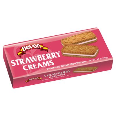 Devon Strawberry  Creams
