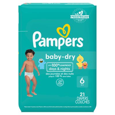 Pampers Baby Dry Jumbo Size 6 21ct