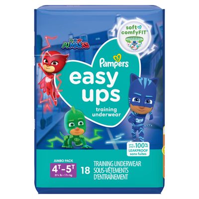 Pampers Easy Up Jumbo Boys 4t-5t 18ct