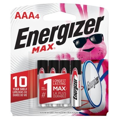 Energizer Battery Aaa4ct