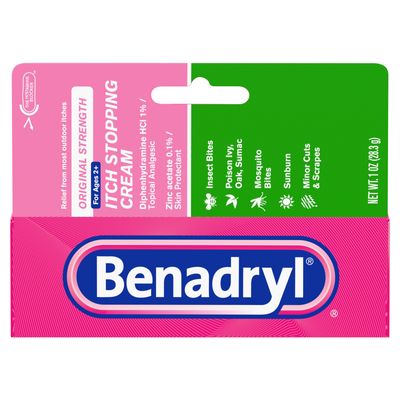 Benadryl Itch Stopping Cream 1oz