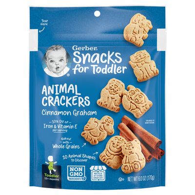 Gerber Graduates Animal Crackers 6oz