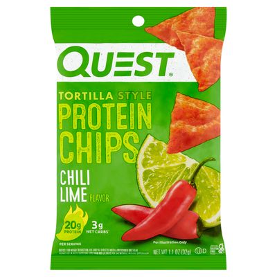 Quest Protein Chips Tortilla Chips Chili