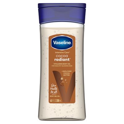 Vaseline Intensive Care Cocoa Radiant Body Gel Oil, 6.8 Fl Oz