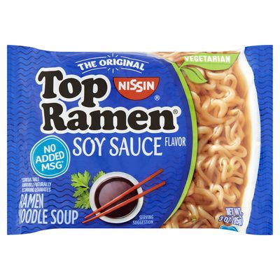 Nissin Top Ramen Soy Sauce 3oz