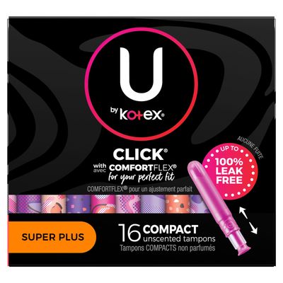 Kotex Click Compact Super Plus 16s
