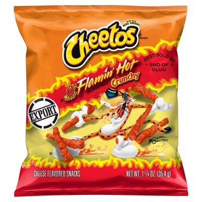 Cheetos Crunchy Flamin Hot 1 1/4oz