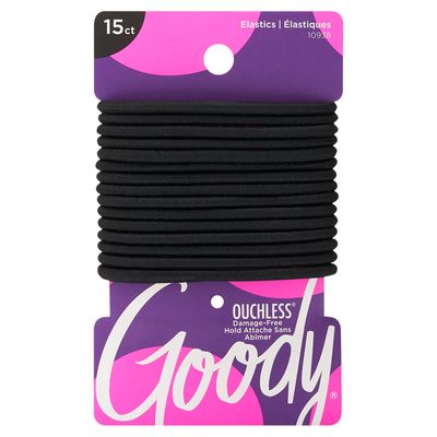 Goody Ouchless 4mm Elastics Black