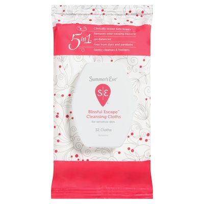 Summer Cleansing Cloth Bliss Escape 32ct