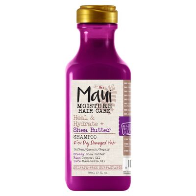 Maui Heal & Hydrate + Shea Butter Shampoo, 13 Fl Oz