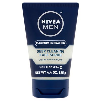 Nivea Men Max. Hydration Face Scrub 4.4oz.