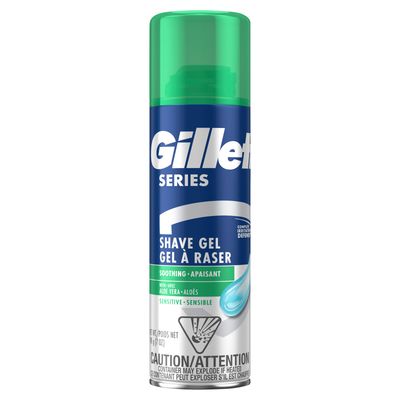 Gillette Shave Gel Sens Skin Foam 7oz