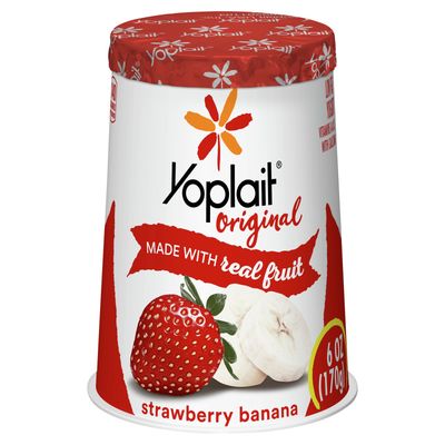 Yoplait Yogurt  S Banana  6-oz