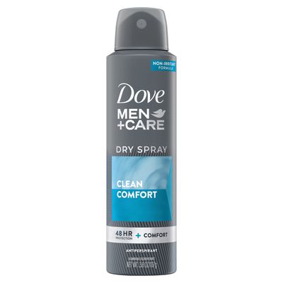 Dove Men Care Dry Spray C/comfort 3.8oz