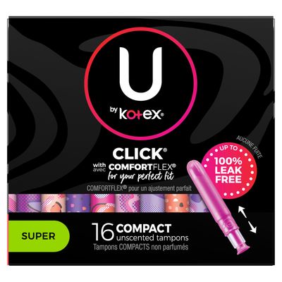 Kotex Click Compact Super 16s