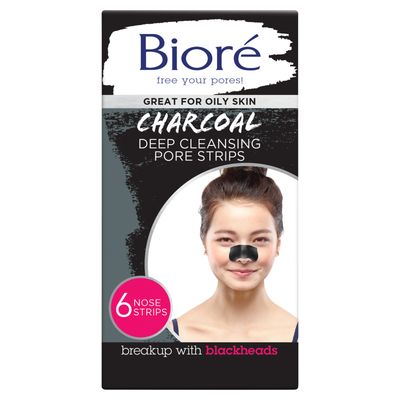 Biore Charcoal Pore Strips  6s