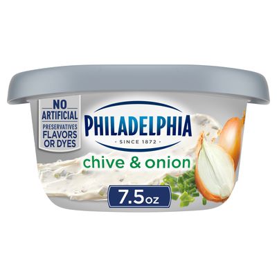 Kraft Philadelphia Chive + Onion 8oz