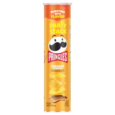 Pringles Cheddar Cheese Mega Can