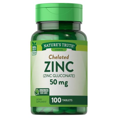 Natures Truth Zinc 50mg 100s
