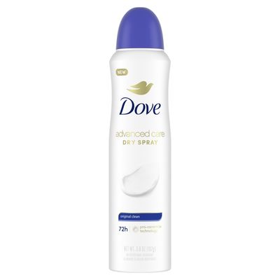 Dove Dry Spray Original Clean 3.8oz