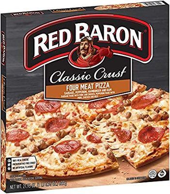 Red Baron Classic Crust Four Meat Pizza