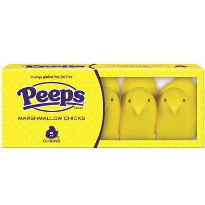 Peeps Marshmallow Yellow Chicks 5ct