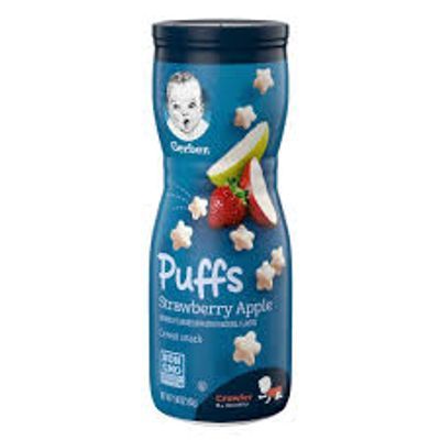 Gerber Graduates Puffs Strawberry Apple