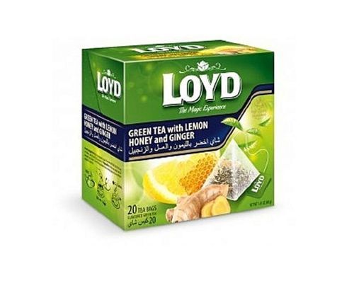 Loyd Green Tea With Lemon And Ginger 20s