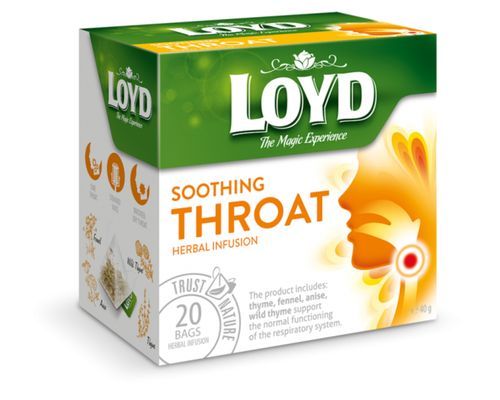 Support Throat Herbal Infusion Tea Bags