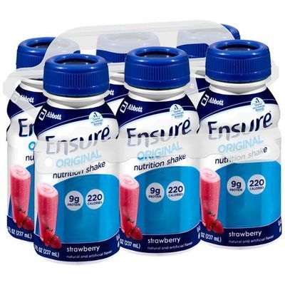 Nutrition Strawberries & Cream Shake 8oz