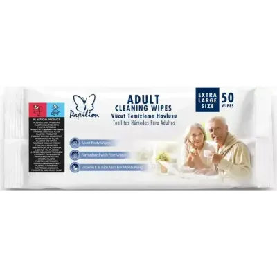 Papilion Adult Cleaning Wipes