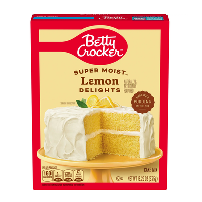 Betty Crocker Lemon Cake Mix 13.25 oz