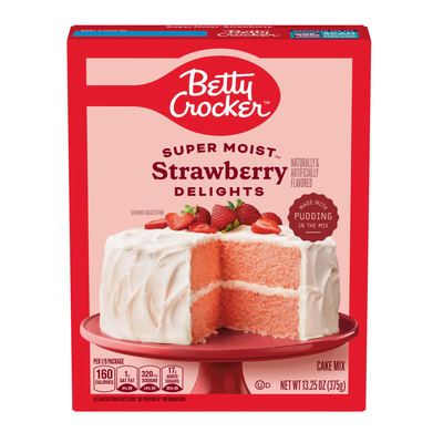 Betty Crocker Strawberry Cake Mix 13.25 oz
